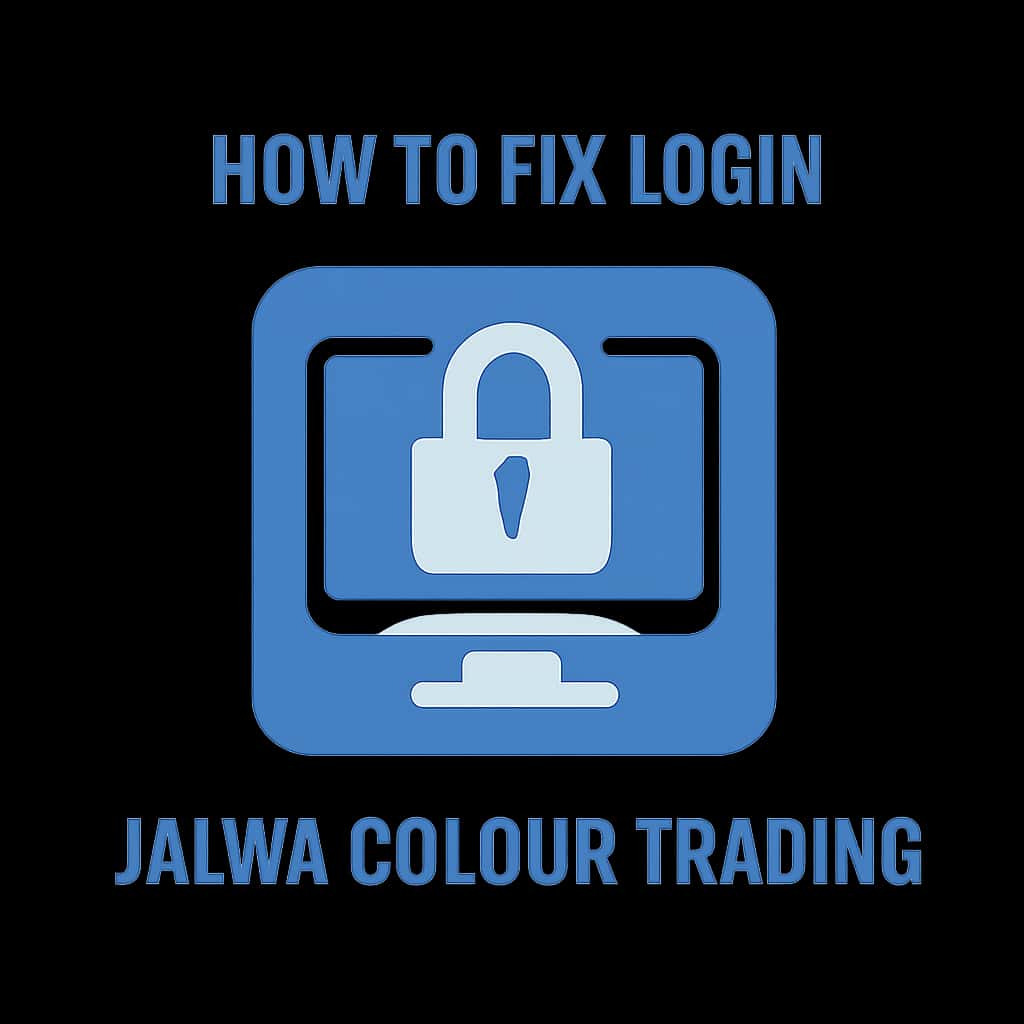 Icon representing support for Jalwa Colour Trading login issues.