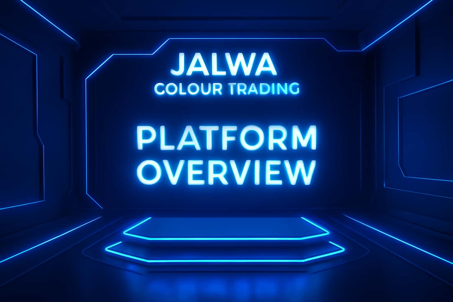 Futuristic color trading platform
