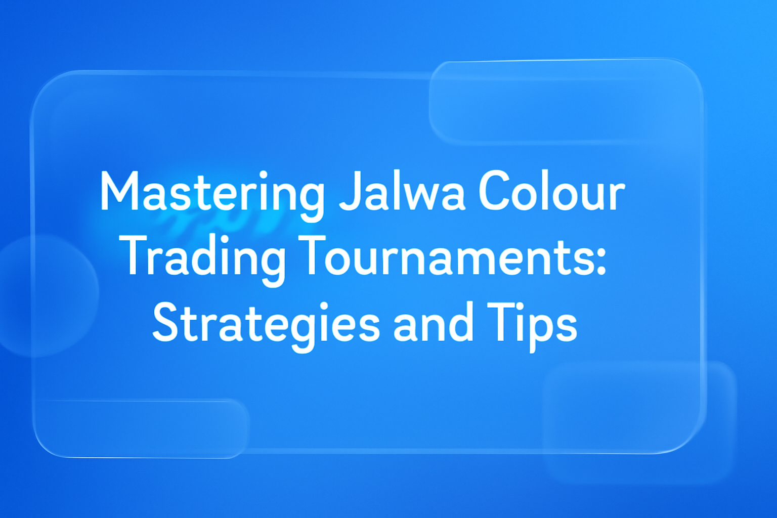 A professional overview of devices suited for Jalwa Colour Trading.