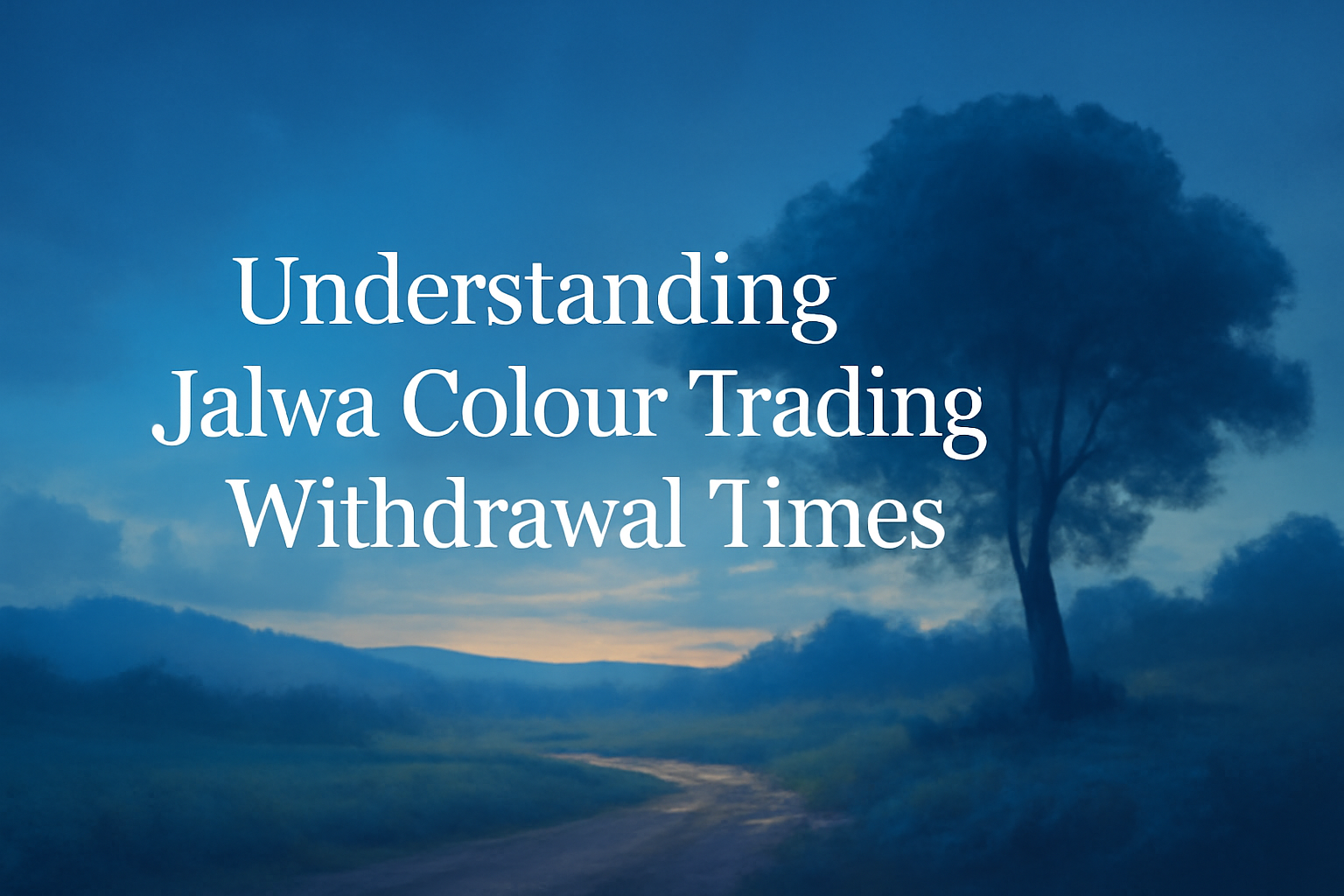 An informative scene illustrating the use of Jalwa Colour Trading on tablets.