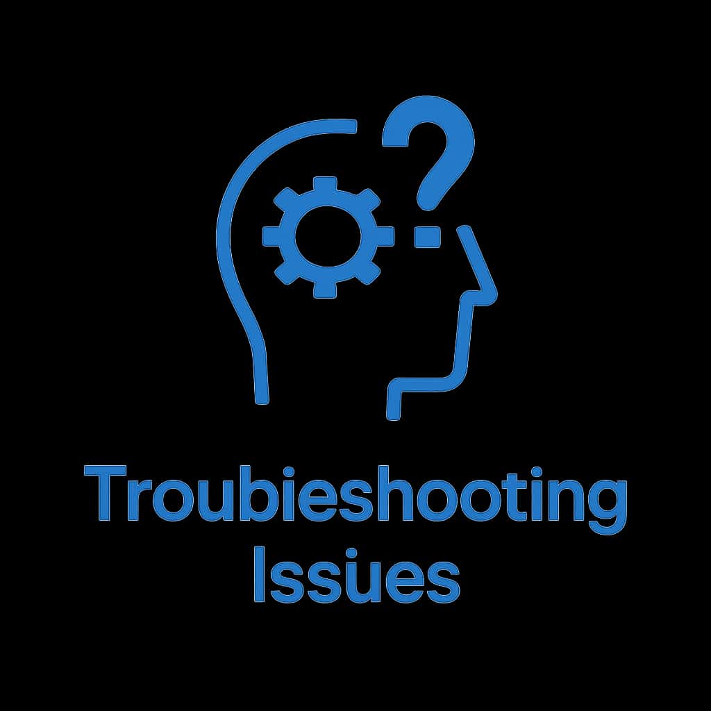 Icon representing troubleshooting resources for Jalwa Colour Trading.